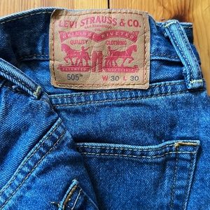 Men’s Levi jeans